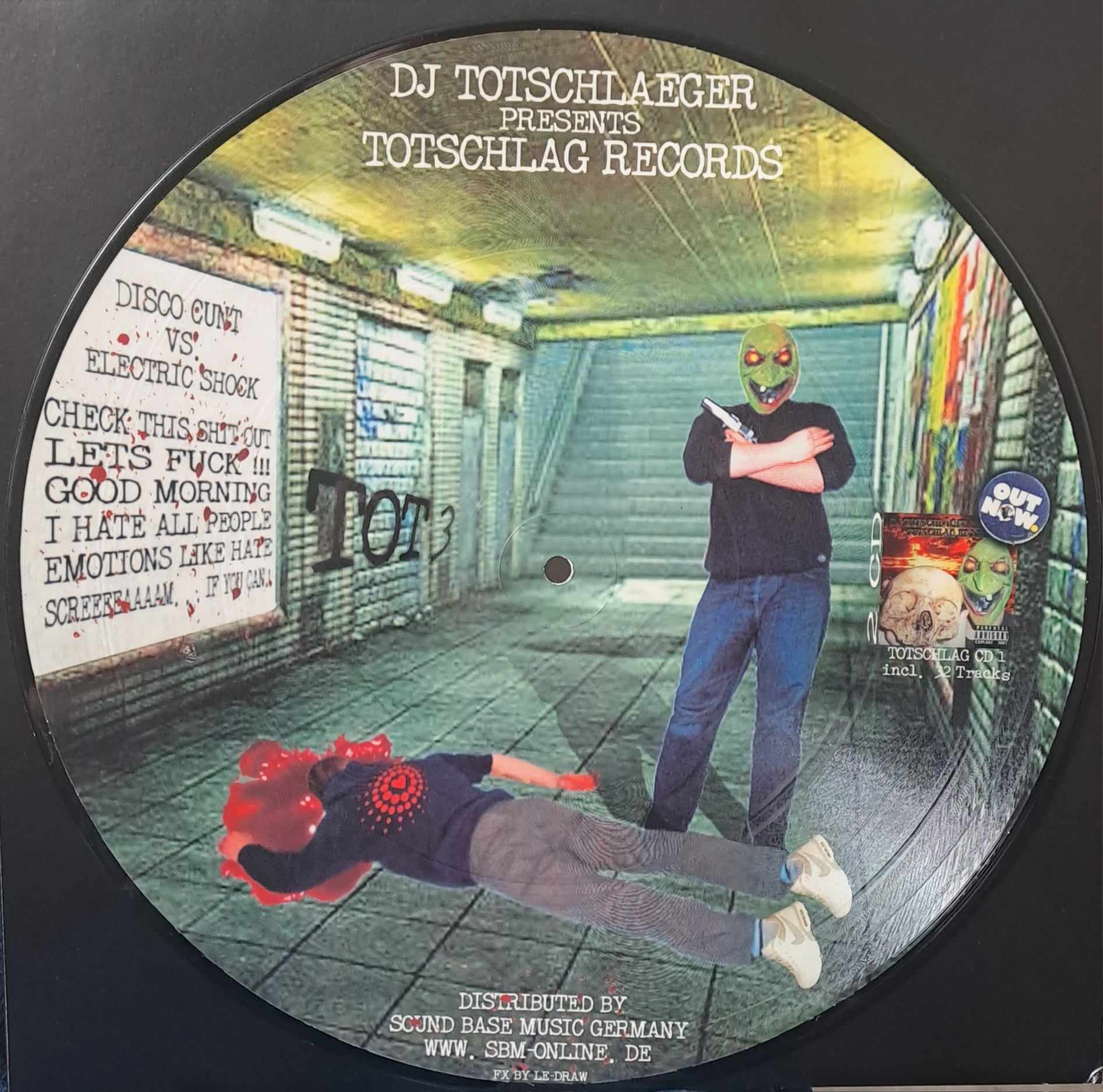 Totschlag Records ‎3 (Picture) - vinyle hardcore